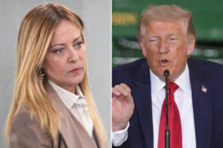 Trump meloniová