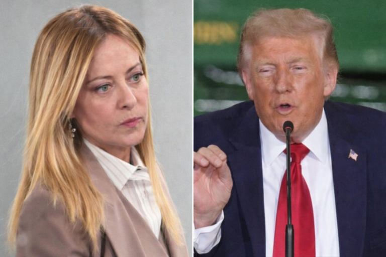 Trump meloniová