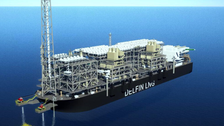 Exportné zariadenie FLNG - maketa