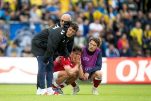 Denmark Ukraine Soccer