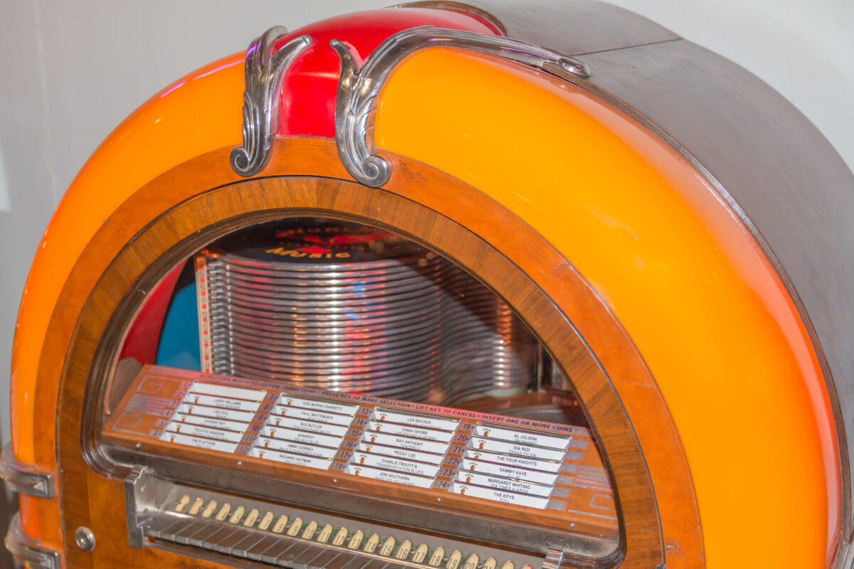 retro jukebox