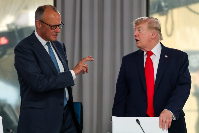 Donald Trump, Friedrich Merz