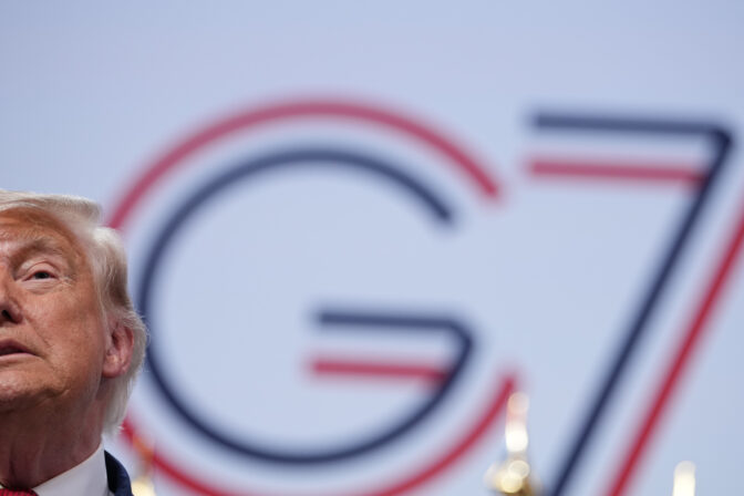 France G7 Summit Trump