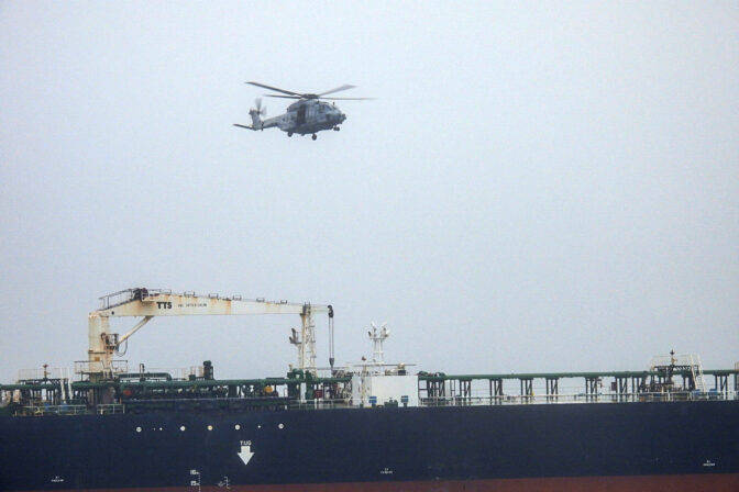 France Russia Tanker Intercepted