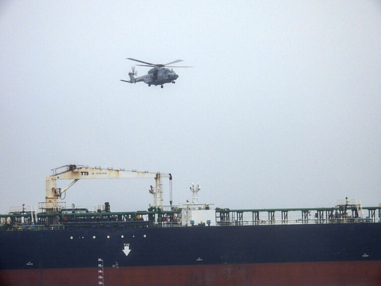 France Russia Tanker Intercepted