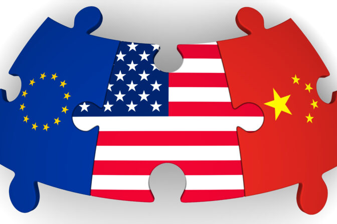 Cooperation of USA, European Union and China