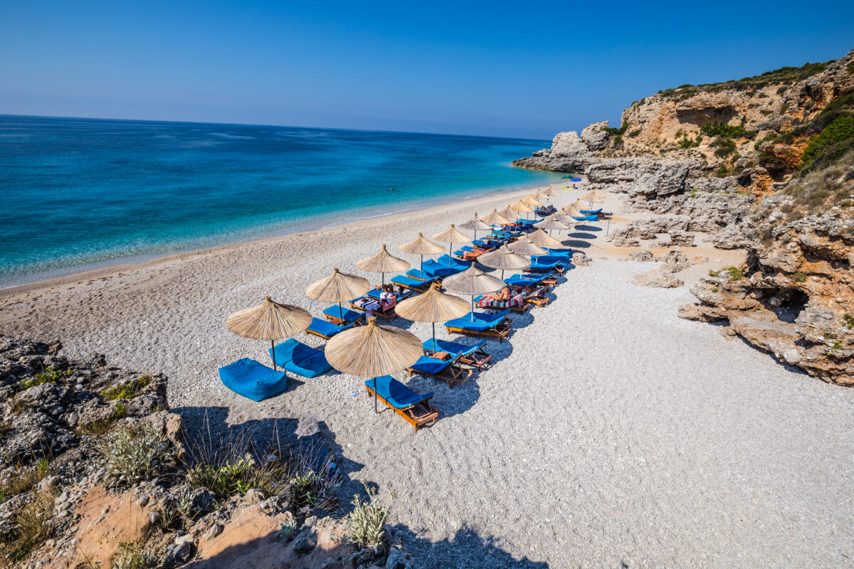 Dhermi Beach - Dhermi, Himarë, Vlore, Albania