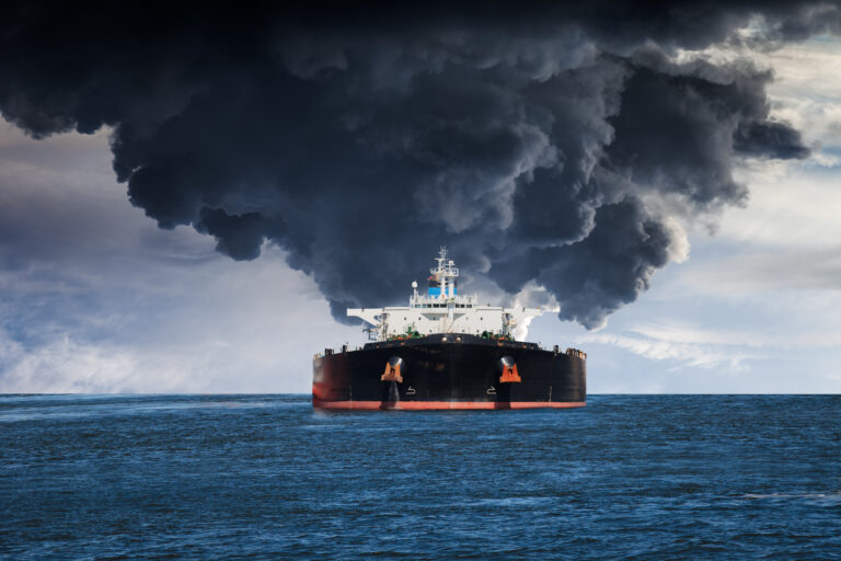 Burning ship