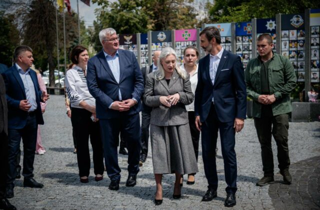 Šéf slovenskej diplomacie Blanár zavítal na Ukrajinu, stretol sa so Sybihom – FOTO