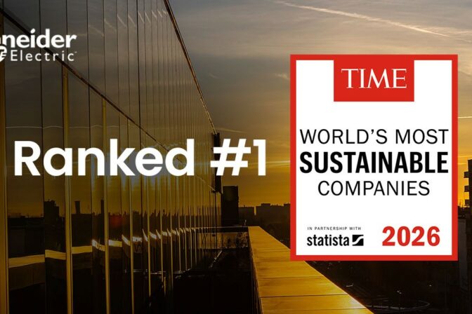 Image schneider electric named worlds most sustainable company for the third consecutive year by time magazine and statista.jpg