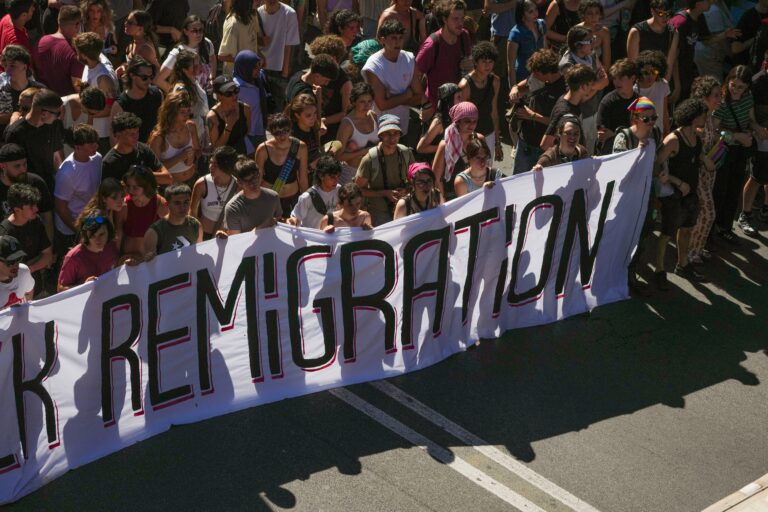 Italy Pro Migrants Rally