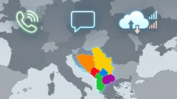 Koniec drahému roamingu na Balkáne: EÚ chce dáta a volania ako doma!