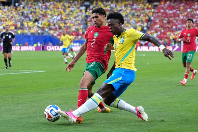 Morocco Brazil WCup Soccer