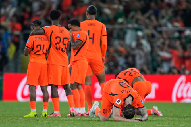 Morocco Netherlands WCup Soccer