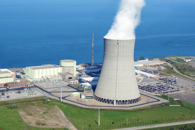 Jadrová elektráreň Nine Mile Point v Oswegu, štát New York