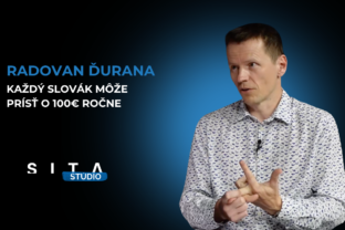 Radovan Ďurana v rozhovore s Andrejom Korimom počas nahrávania novej epizódy video podcastu v Štúdiu SITA.