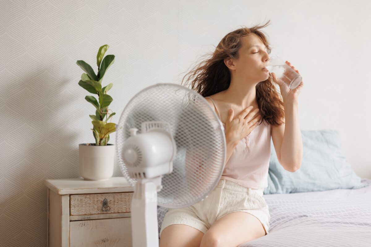 používanie ventilátoru