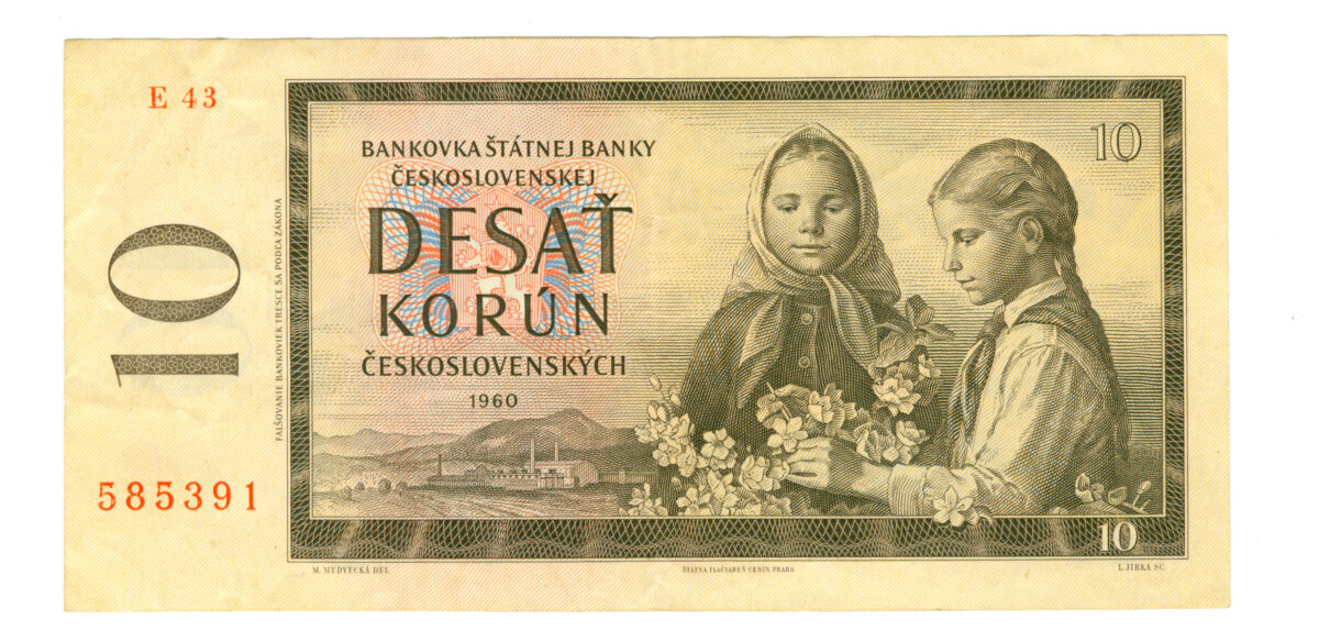 Papierová desaťkorunáčka