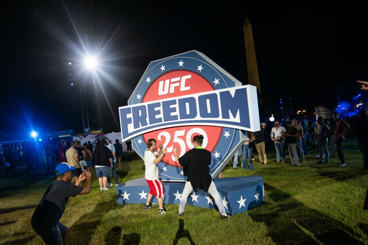 UFC Freeform 250 Trump