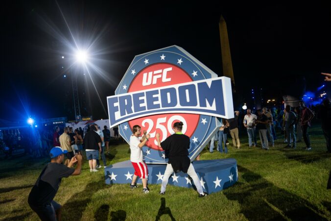 UFC Freeform 250 Trump