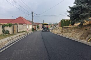 Horné Orešany, rekonštrukcia cesty