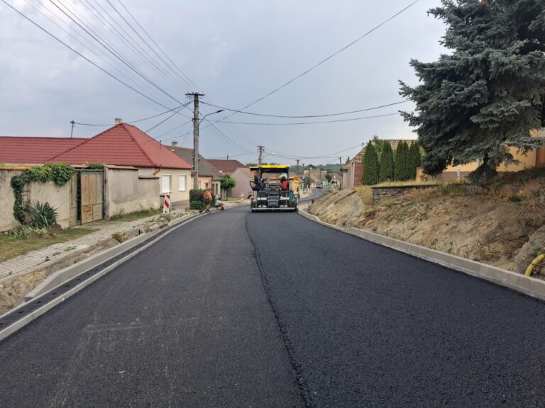 Horné Orešany, rekonštrukcia cesty
