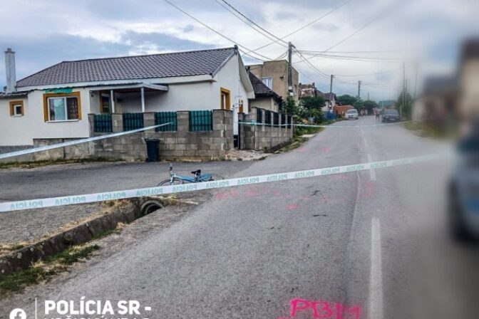 Zrážka cyklistky s chodkyňou v obci Rankovce