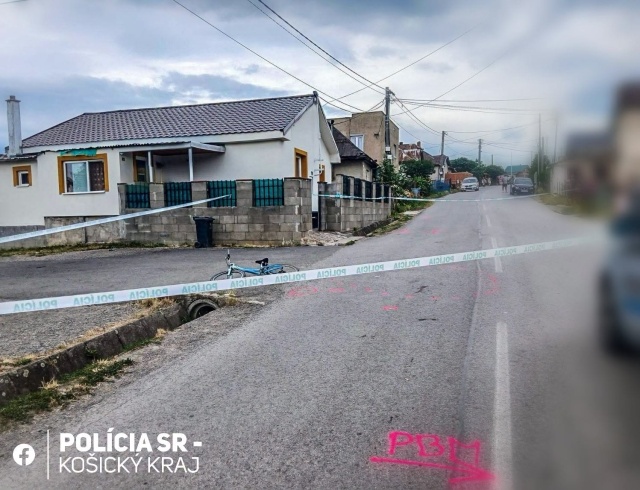 Zrážka cyklistky s chodkyňou v obci Rankovce