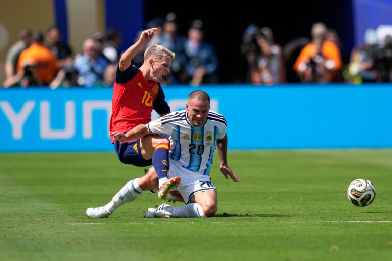Fotografie finále MS vo futbale 2026: Španielsko - Argentína