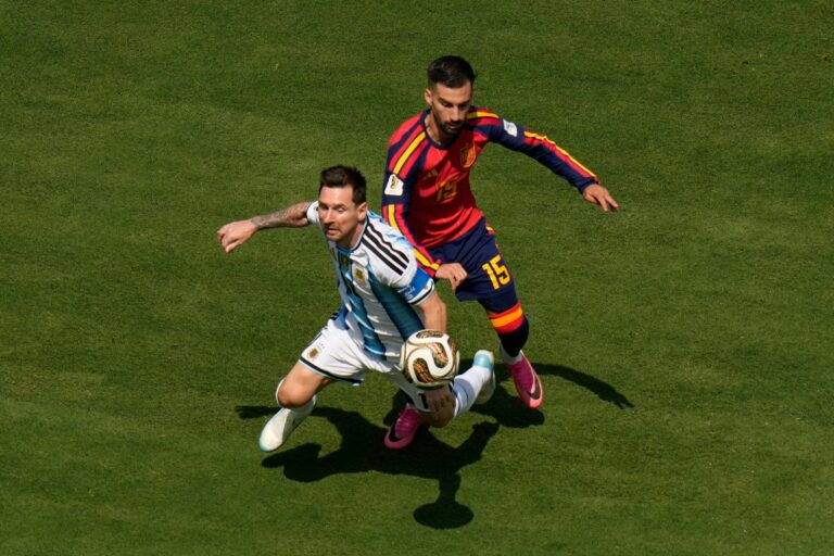 Fotografie finále MS vo futbale 2026: Španielsko - Argentína