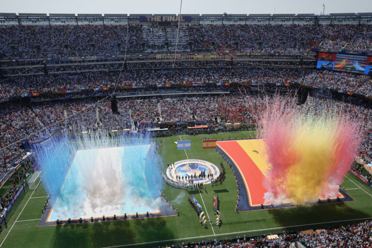 Fotografie finále MS vo futbale 2026: Španielsko - Argentína