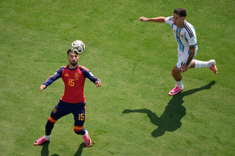 Fotografie finále MS vo futbale 2026: Španielsko - Argentína