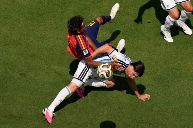 Fotografie finále MS vo futbale 2026: Španielsko - Argentína