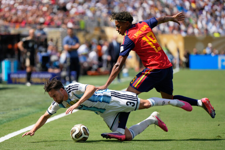 Fotografie finále MS vo futbale 2026: Španielsko - Argentína