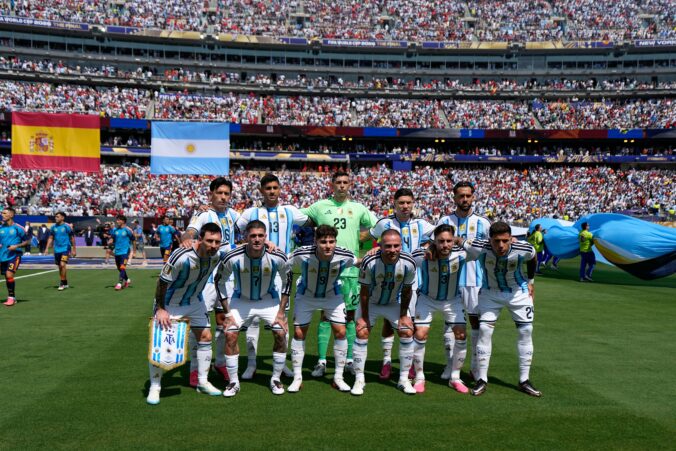 Fotografie finále MS vo futbale 2026: Španielsko - Argentína