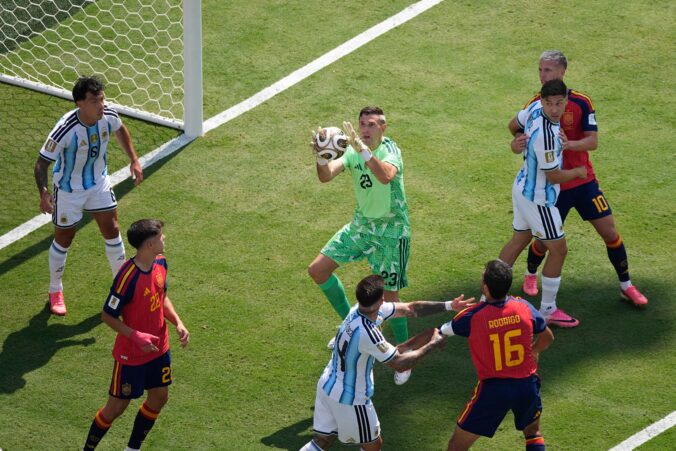 Fotografie finále MS vo futbale 2026: Španielsko - Argentína