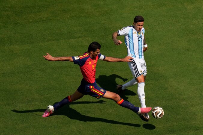 Fotografie finále MS vo futbale 2026: Španielsko - Argentína