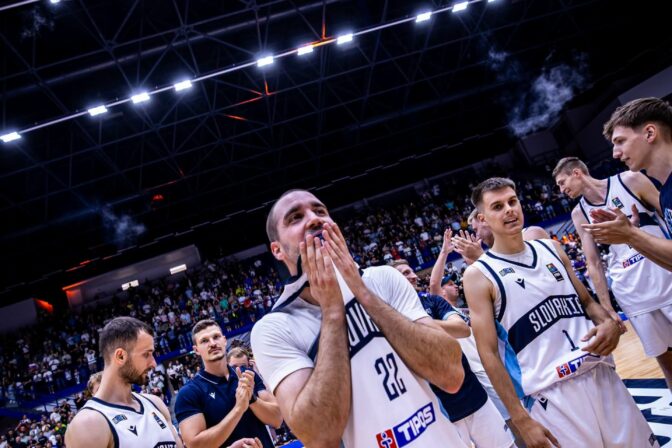 BASKETBAL: Slovensko - Kosovo