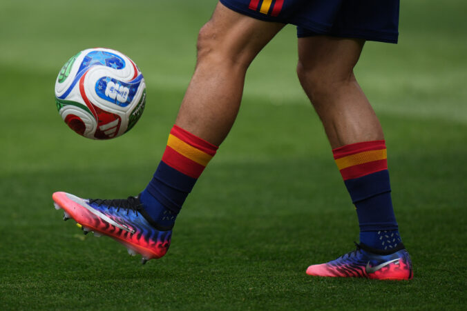 Fotografie zápasu štvrťfinále Španielsko - Belgicko na MS vo futbale 2026.
