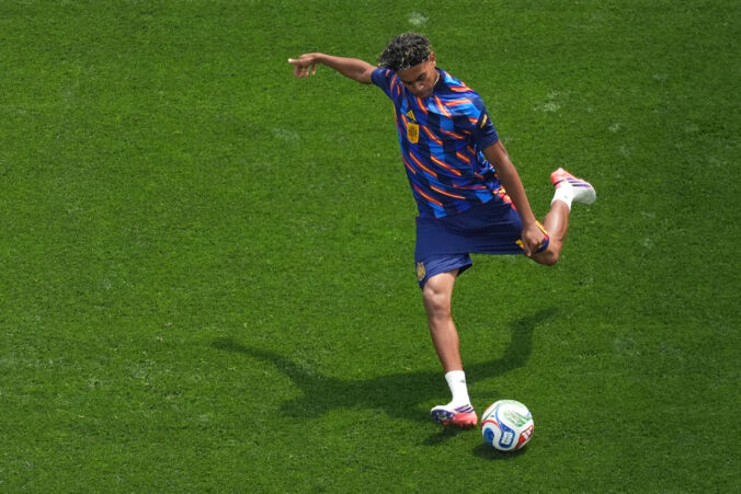Fotografie zápasu štvrťfinále Španielsko - Belgicko na MS vo futbale 2026.