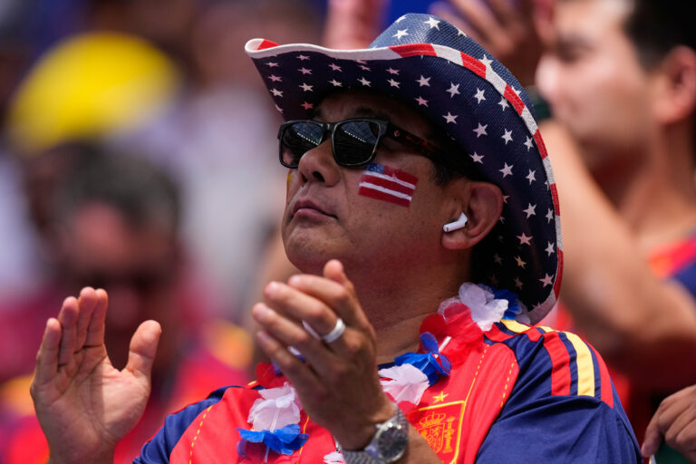 Fotografie zápasu štvrťfinále Španielsko - Belgicko na MS vo futbale 2026.
