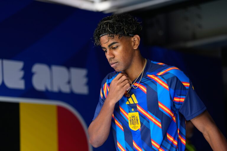 Fotografie zápasu štvrťfinále Španielsko - Belgicko na MS vo futbale 2026.