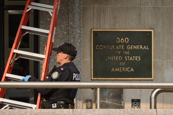Canada Consulate Toronto Police