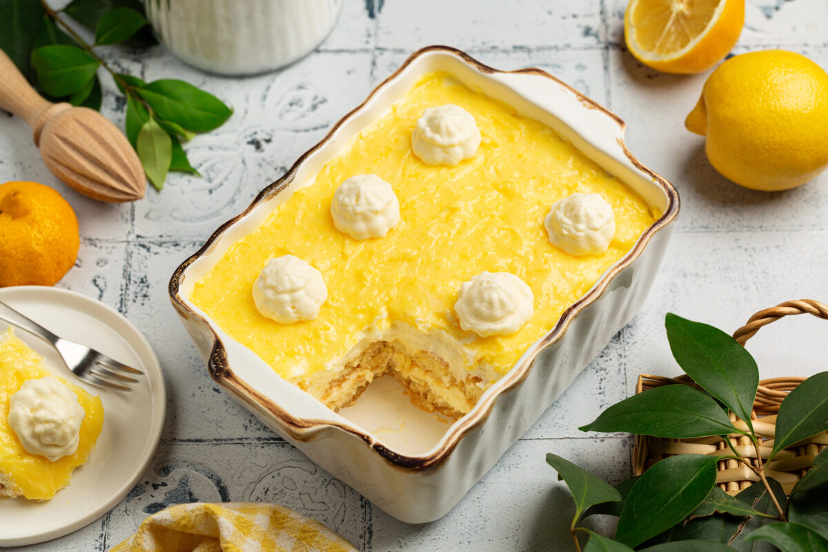 Limoncello tiramisu