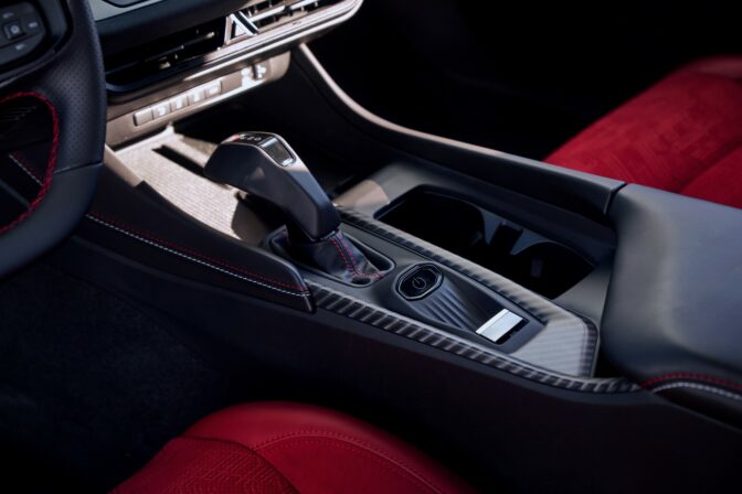 Dodge Charger Daytona models feature an all new "pistol grip" sh