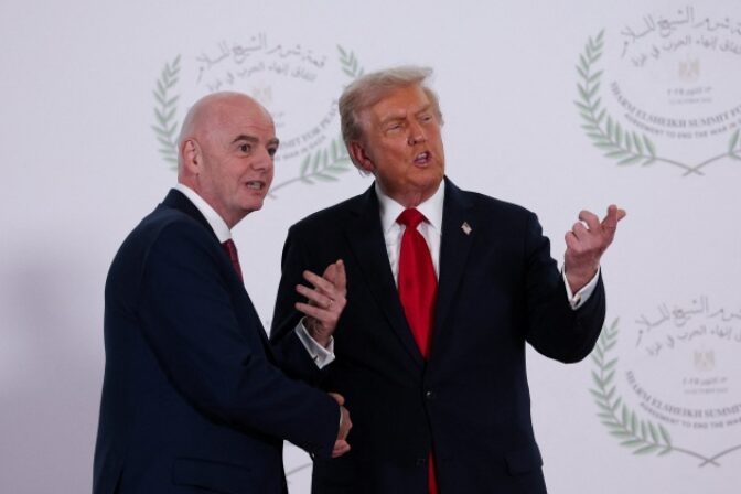 Trump a Infantino