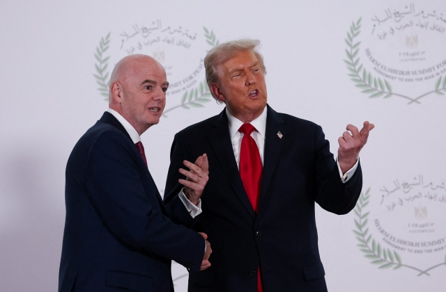 Trump a Infantino