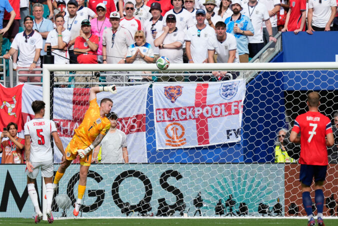 Fotografie zápasu štvrťfinále Nórsko - Anglicko na MS vo futbale 2026.
