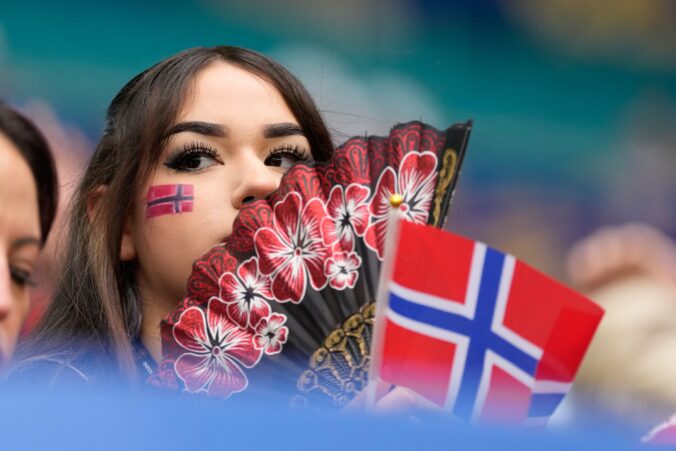 Fotografie zápasu štvrťfinále Nórsko - Anglicko na MS vo futbale 2026.