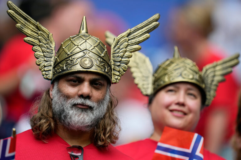 Fotografie zápasu štvrťfinále Nórsko - Anglicko na MS vo futbale 2026.